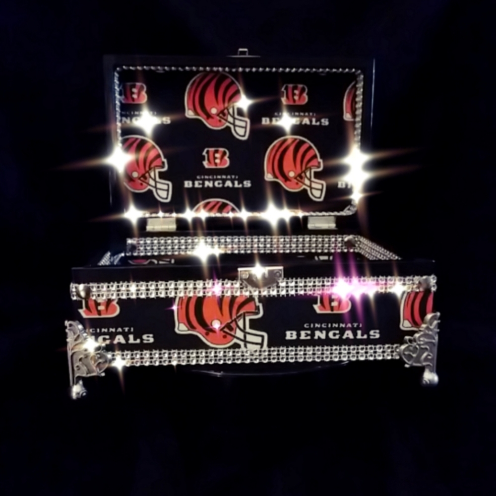 Bengals logo inspired Novelty Box